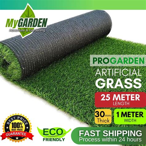 2M*6M Premium Artificial Grass Green Carpet 30MM Fake Lawn .